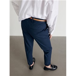 Chinohose mit Gürtel