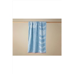 English Home Mix Duo Pamuk Jakarlı Banyo Havlusu 70x140 Cm Mavi 10040733