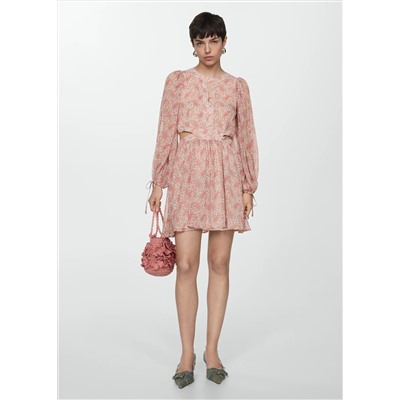 Vestido paisley aberturas