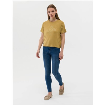 Yeşil Comfort Fit Tişört