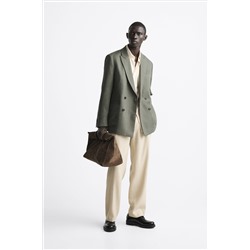 BLAZER CRUZADA LINO