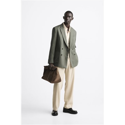 BLAZER CRUZADA LINO