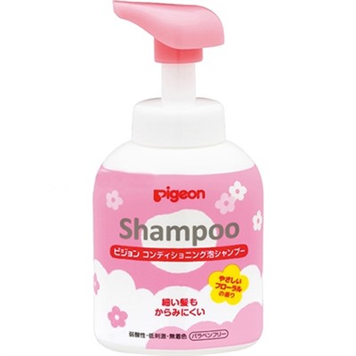 Шампунь-пенка PIGEON  Baby Shampoo с цветочным ароматом возраст с 1,5 лет пенообразователь 350мл