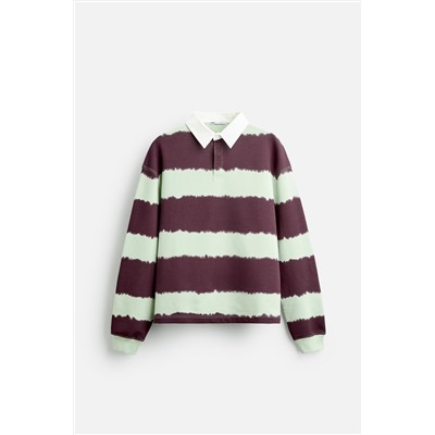 POLO ESTAMPADO RAYAS TIE DYE