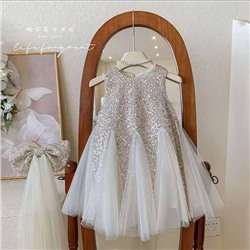 Блестящее платье для девочек