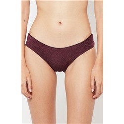 3 bragas brasileñas - Verde, burdeos y negro