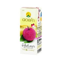 Натуральный 98% сок личи от Doi Kham 200 мл / Doi Kham 98% Lychee Juice 200ml