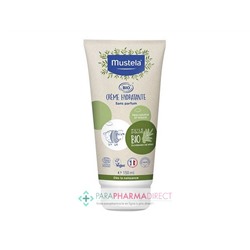 Mustela BIO Crème Hydratante Sans Parfum Peau Souple & Douce 150ml
