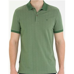 Haki Slim Fit Polo Yaka Tişört