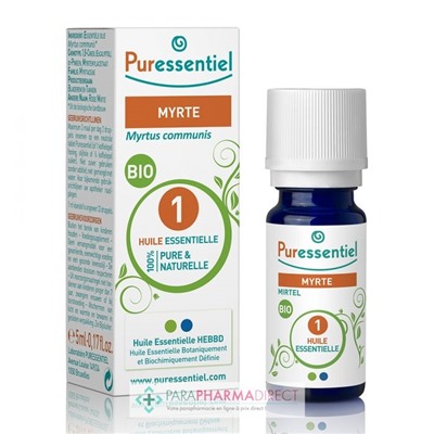 Puressentiel Huile Essentielle Myrte BIO 5 ml