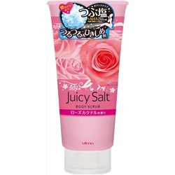 Скраб для тела UTENA Juicy Salt очищение аромат розы на основе соли туба 300 гр