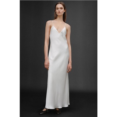 VESTIDO MIDI SATINADO 50TH ANNIVERSARY