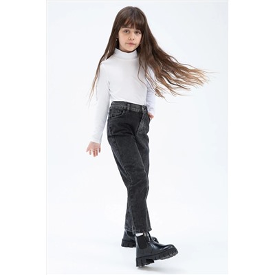 Defacto Kız Çocuk Mom Fit Jean Pantolon Y6871A622AU