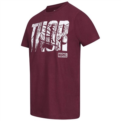 THOR MARVEL Text Herren T-Shirt FBMTS312GAR