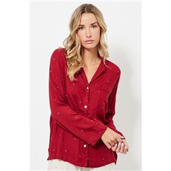Camisa de pijama - Rojo