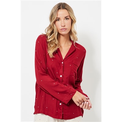 Camisa de pijama - Rojo