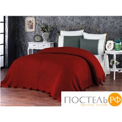 11308 КПБ DO&CO с Плед Вязаный 220х240 (50х70/4 шт) SUCCESS красный