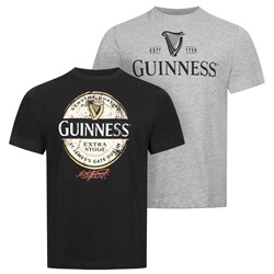 GUINNESS Emblem Herren T-Shirt 2er-Pack POMPK220MUL