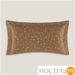 TOGAS КОРЛИ сер/оранж Наволочка 50x70-1, 1 пр, xл/сат