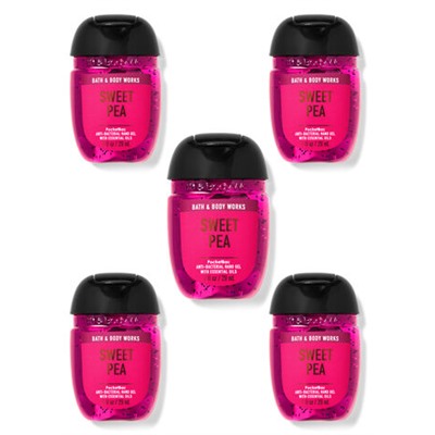 SWEET PEA PocketBac Hand Sanitizers, 5-Pack