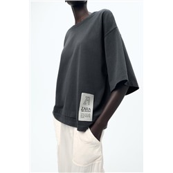 LABEL COTTON T-SHIRT