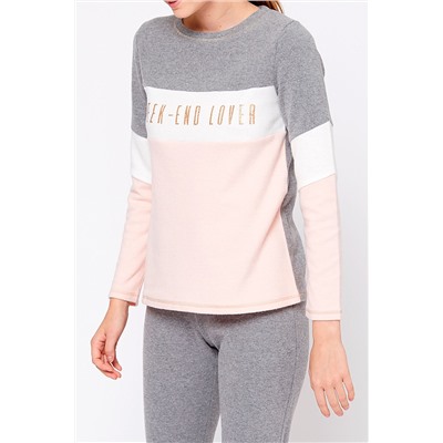 Camiseta Paige Rosa empolvado