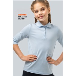 Школьное поло для девочки Happyfox