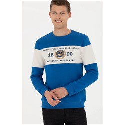 Erkek Saks Sweatshirt
