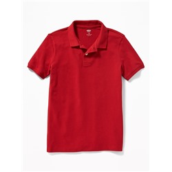 Uniform Built-In Flex Pique Polo for Boys