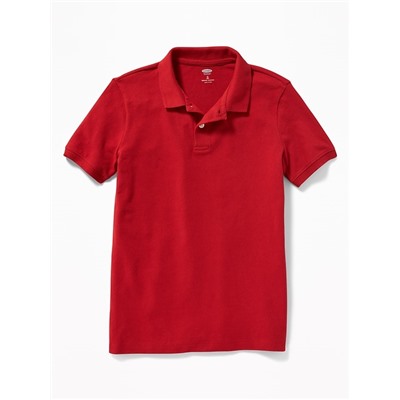 Uniform Built-In Flex Pique Polo for Boys