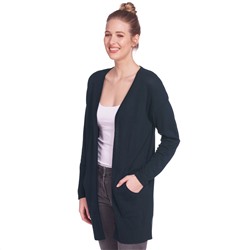 Damen Strickjacke mit Einschubtaschen
