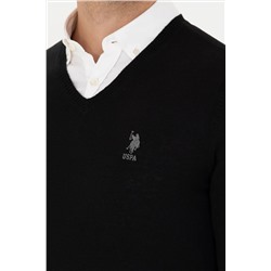 Erkek Siyah Basic Kazak