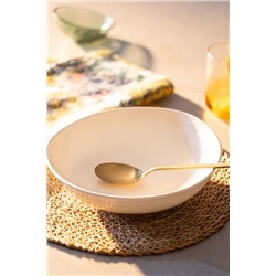 Souci Yemek Tabağı - Krem - 22 cm