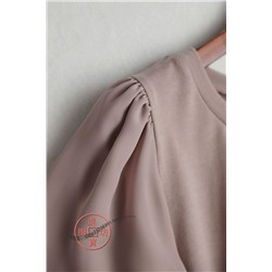 Женская футболка с красивыми  рукавами  буфами из  двухслойного шифона🌸  Оригинальный заказ для Японии