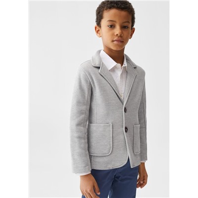 Americana bolsillos parche -  Niño | MANGO OUTLET España