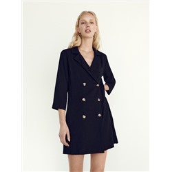 Kleid Im Blazerschnitt