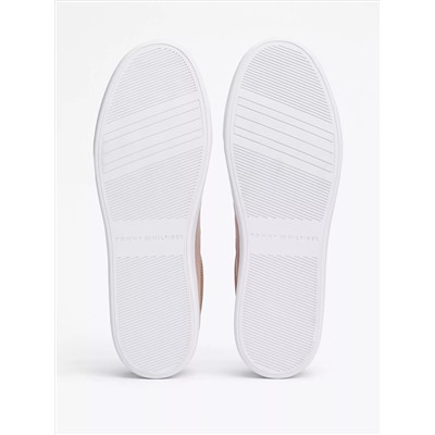 Monogram Leather Court Sneaker