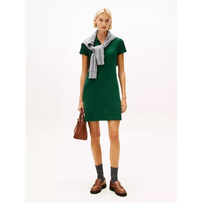 Zip Polo Dress