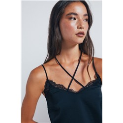 Top lencero puntilla