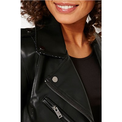 Chaqueta biker Negro