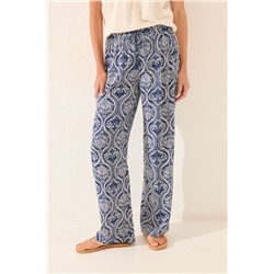 Pantalón largo estampado allover