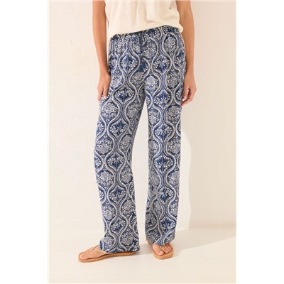Pantalón largo estampado allover