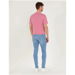 Açık Mavi Slim Fit Jean Pantolon