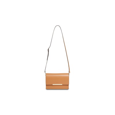 Bandolera de piel Nani Camel