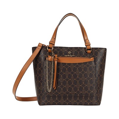 Nanette Lepore Demi Logo Satchel with Wristlet