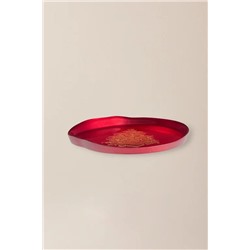 Citrine Dekoratif Tabak - 20 cm - Kırmızı