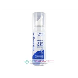 Gifrer Physiologica Isotonique Lavage du Nez Solution d'Eau de Mer Spray de 100ml