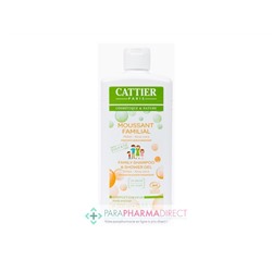 Cattier Moussant Familial Sans Sulfate Corps & Cheveux BIO 500ml