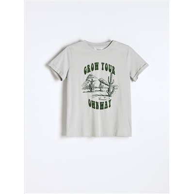 T-Shirt im Regular-Fit mit Druck