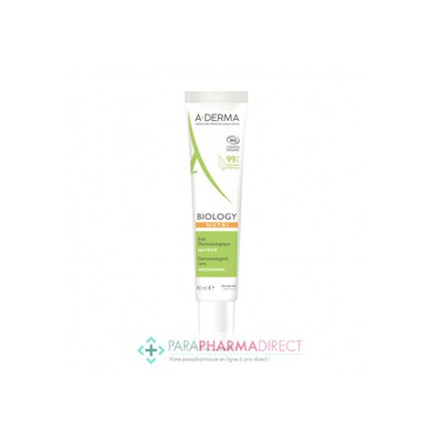 A-Derma Biology Soin Dermatologique Nutri Nutritif BIO 40ml
